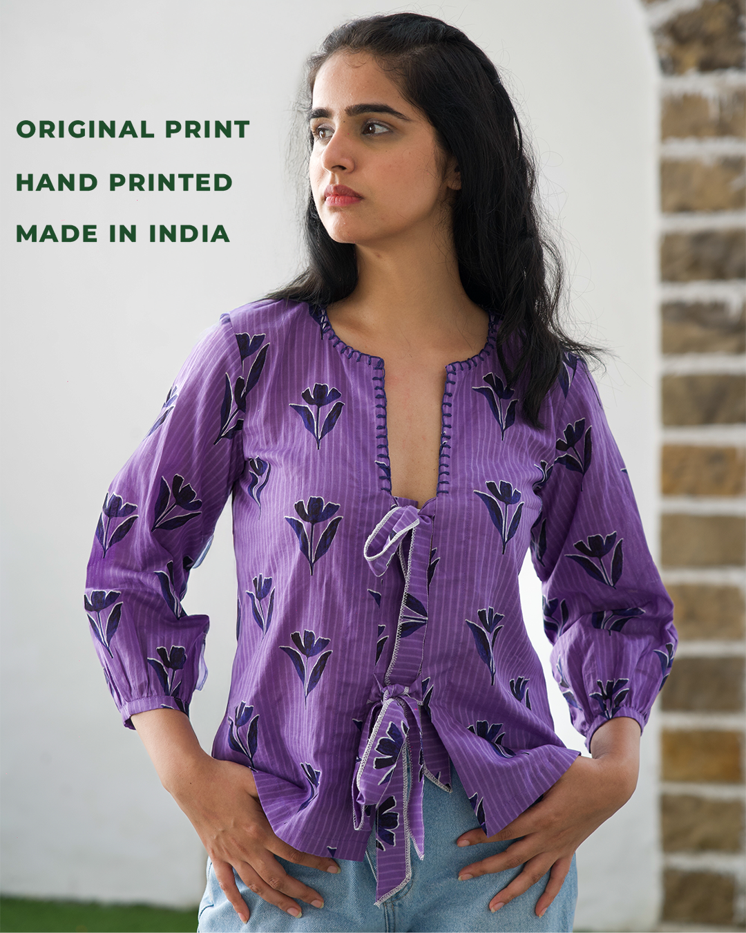 Lavender Haze Tie Shirt