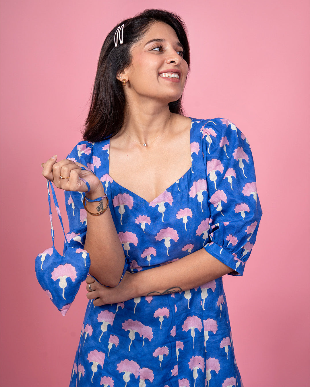 Blue Bloom One-Piece