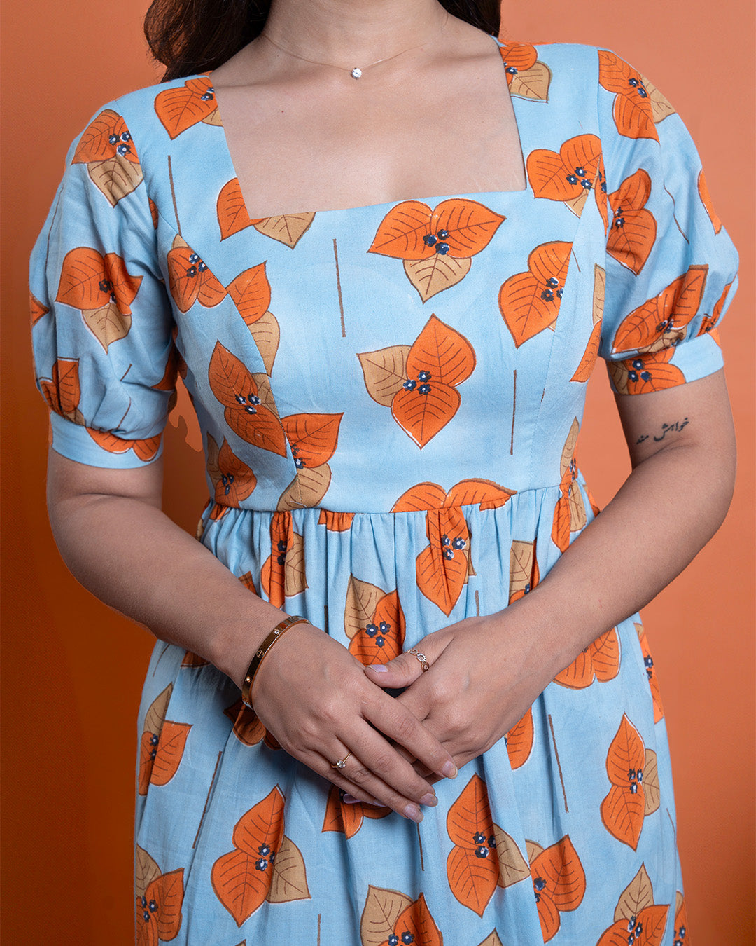 Ocean Blossom Dress