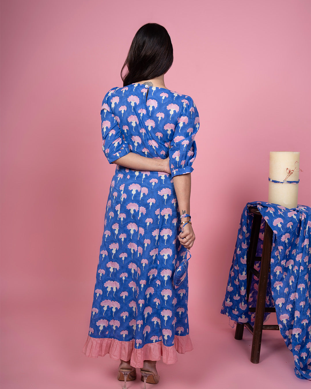 Blue Bloom One-Piece