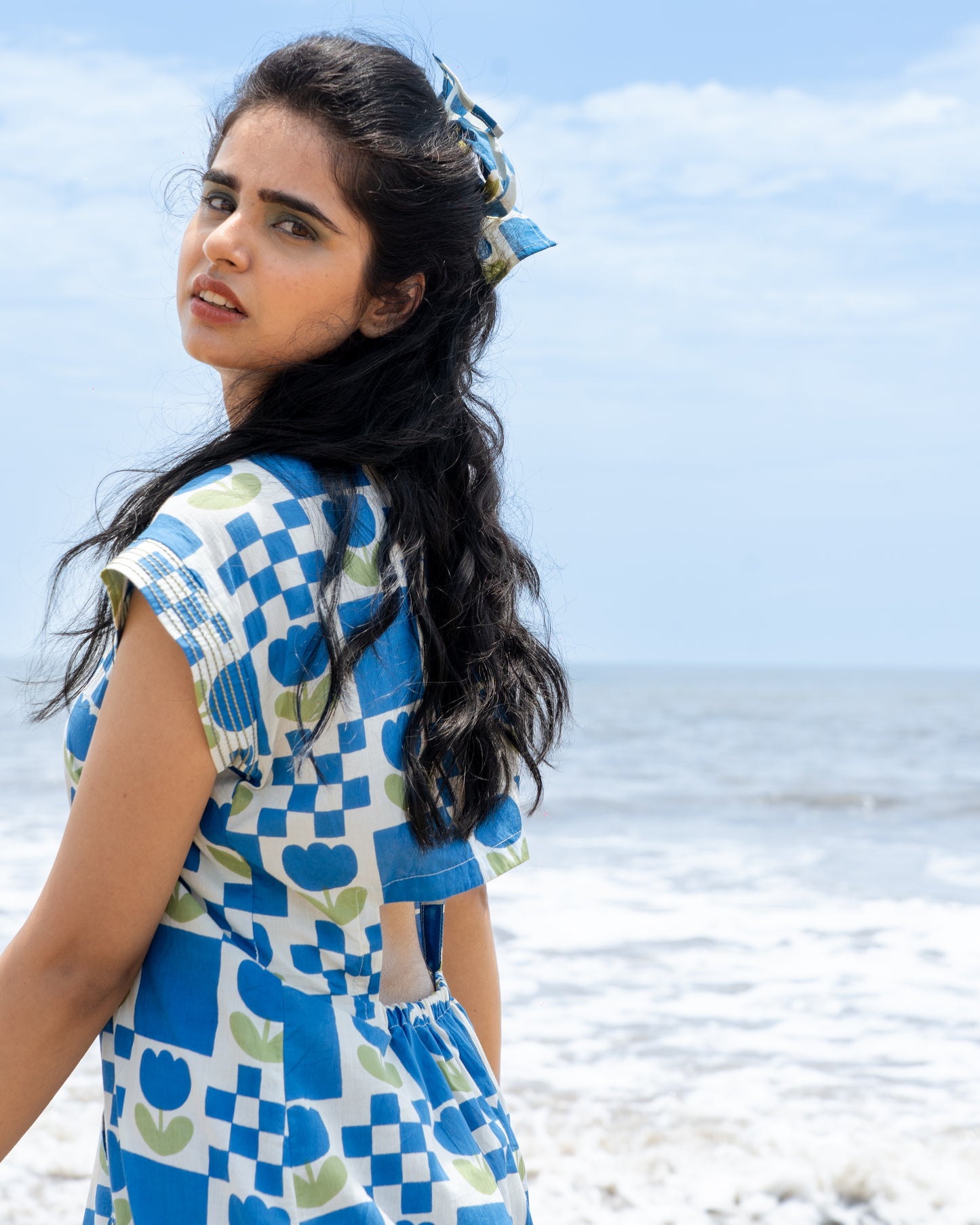 Ocean Heart Shirt Dress