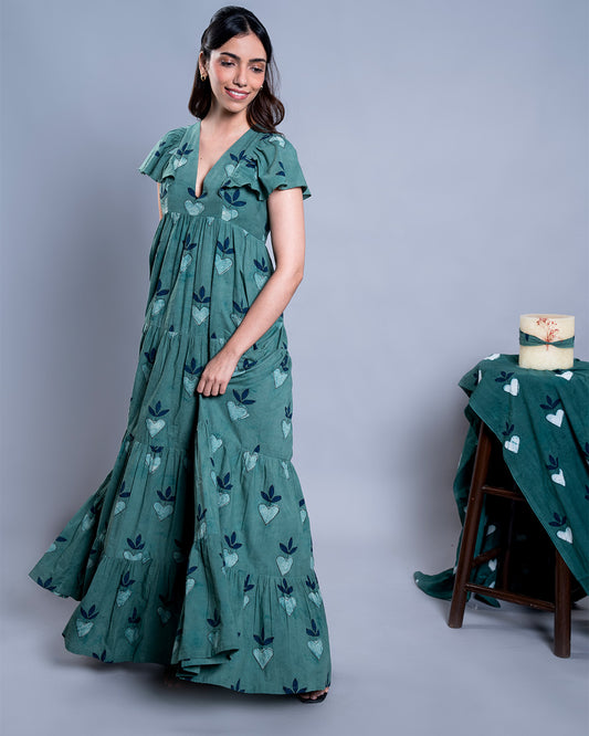 Trellis flair Dress
