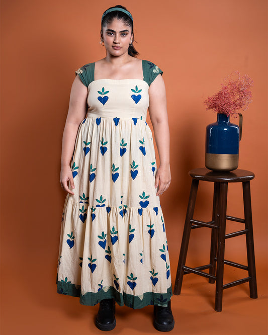 Heartleaf Off-Shoulder Dress