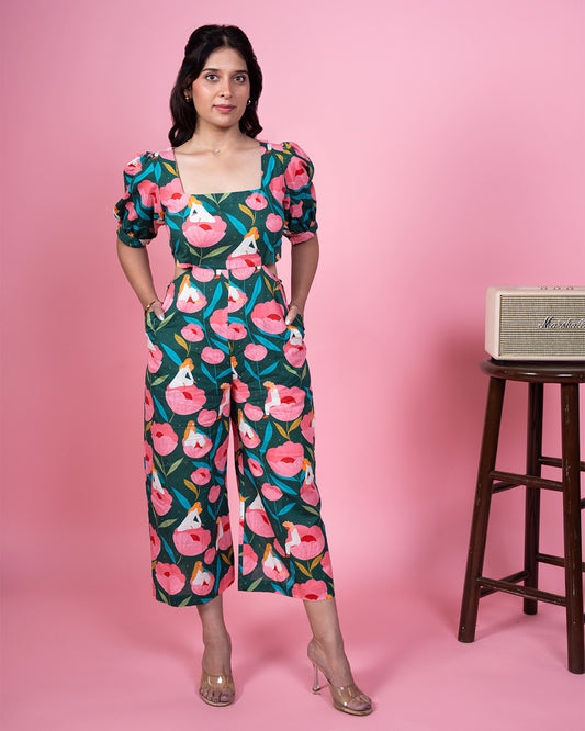 Lush Flora Jumpsuit