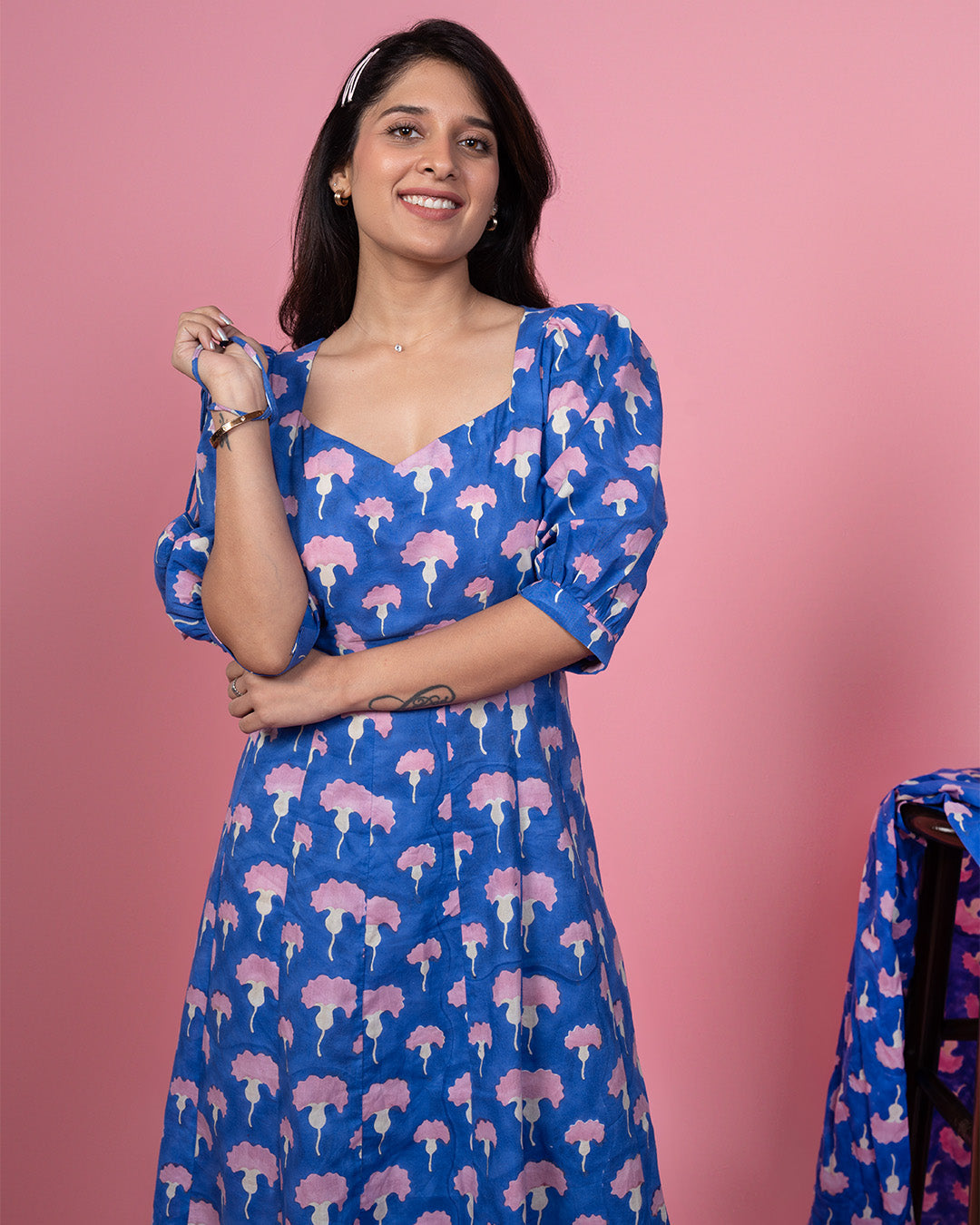 Blue Bloom One-Piece
