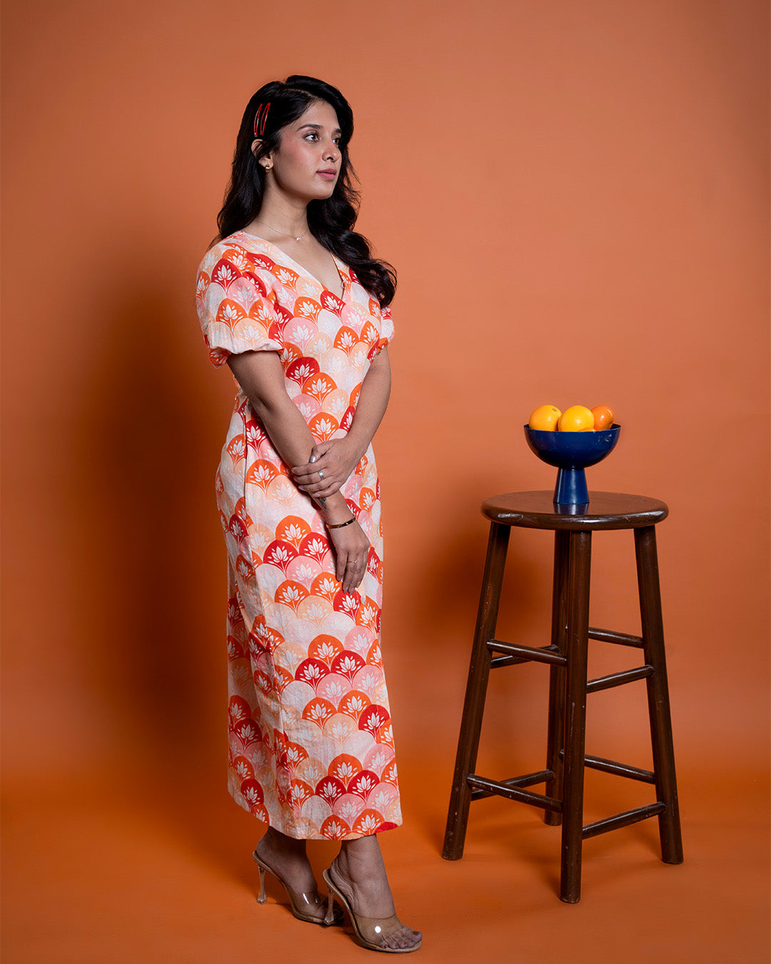 Floral Spectrum Dress