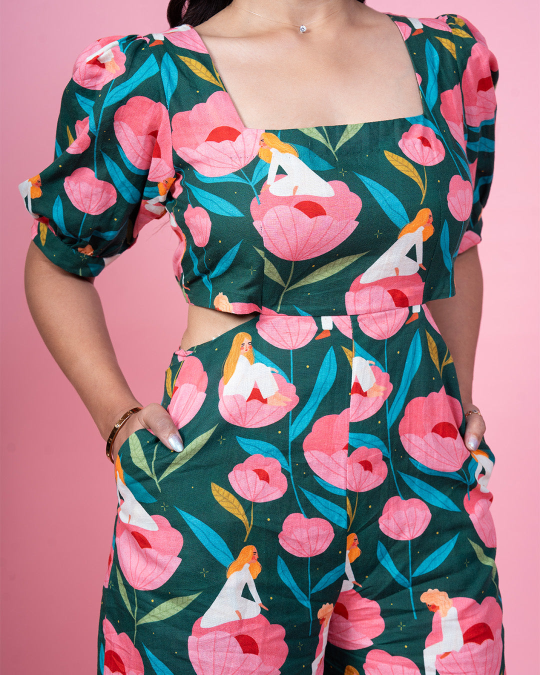 Lush Flora Jumpsuit