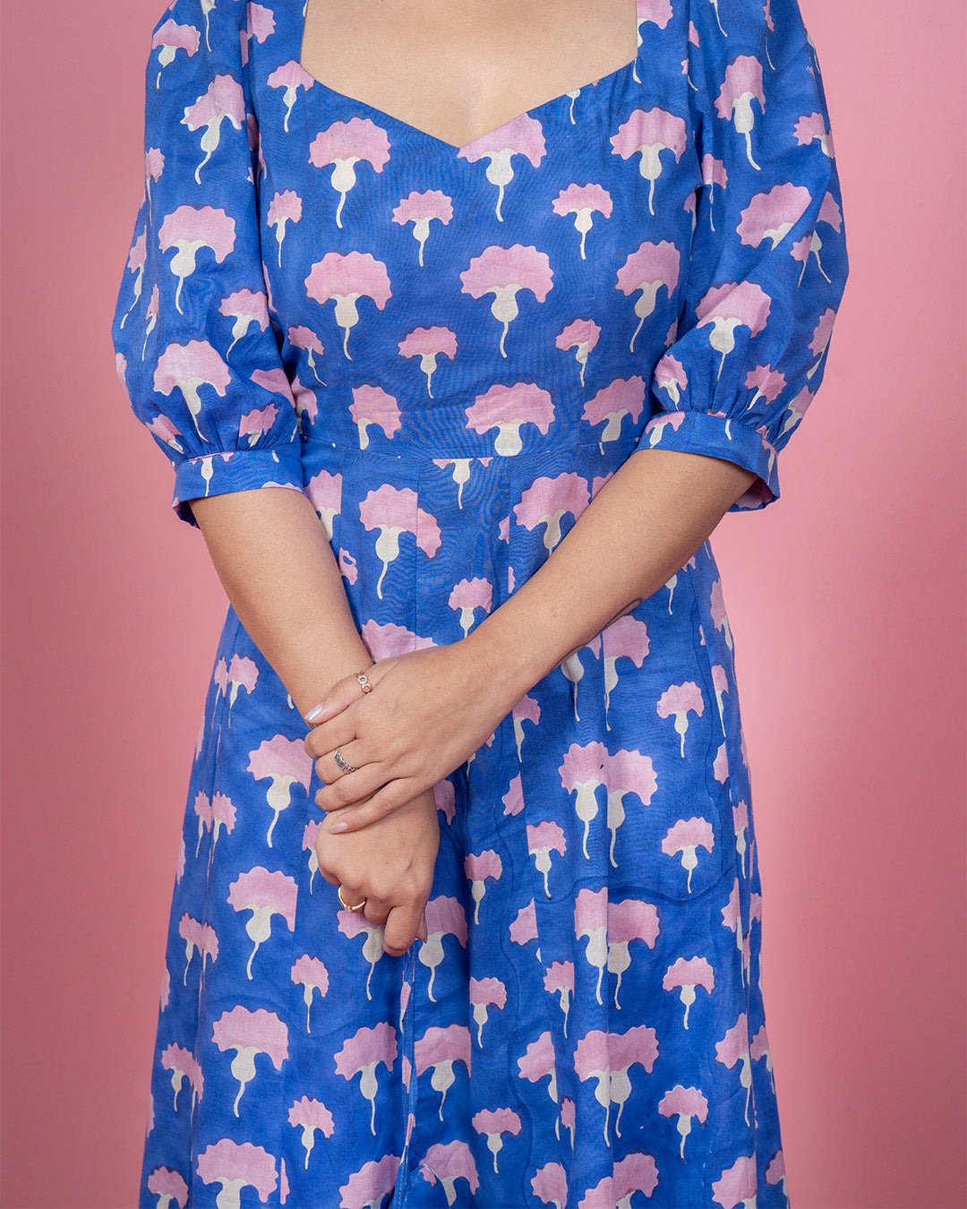Blue Bloom One-Piece