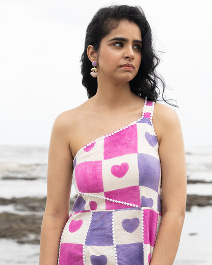 Love Bug One Shoulder Dress