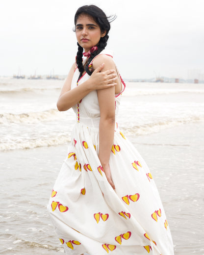 Morning Dew- Halter Dress