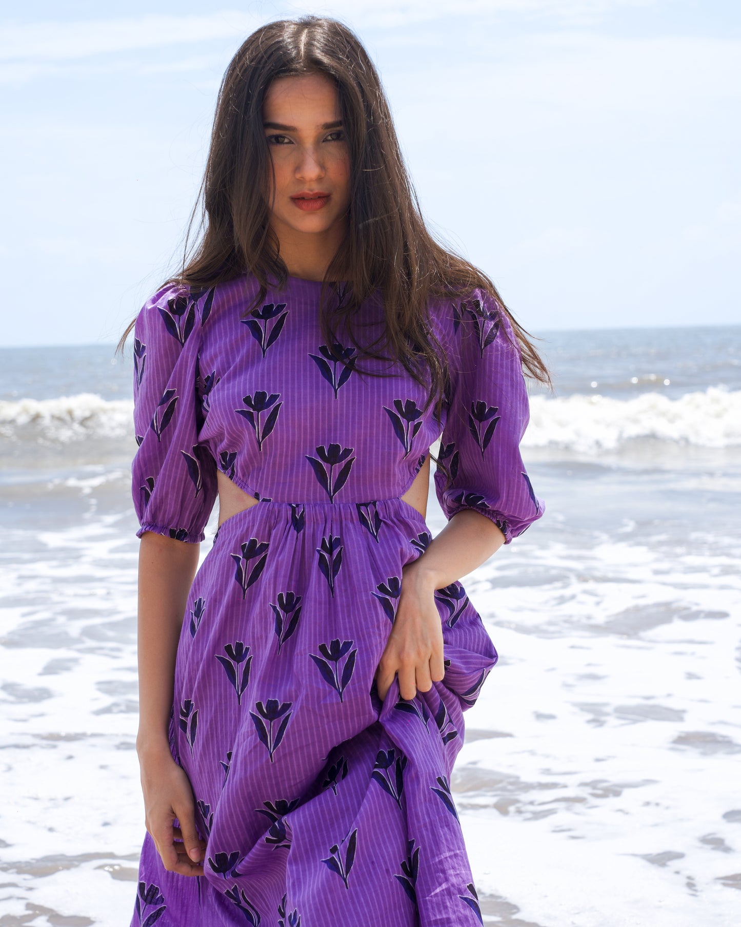 Lavender Haze Backless Dress