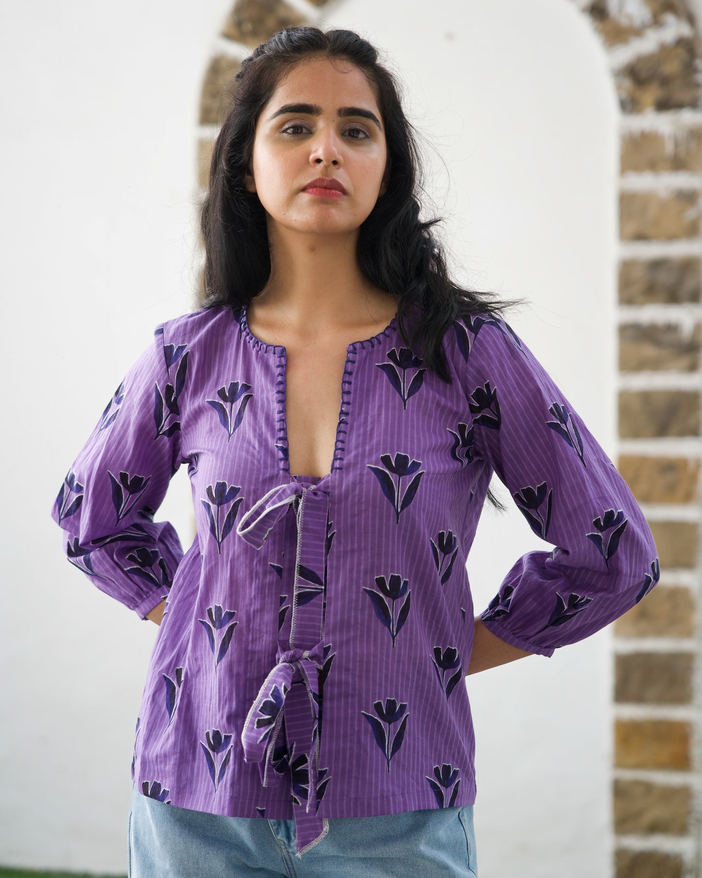 Lavender Haze Tie Shirt