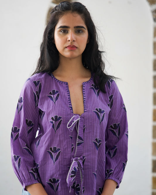 Lavender Haze Tie Shirt